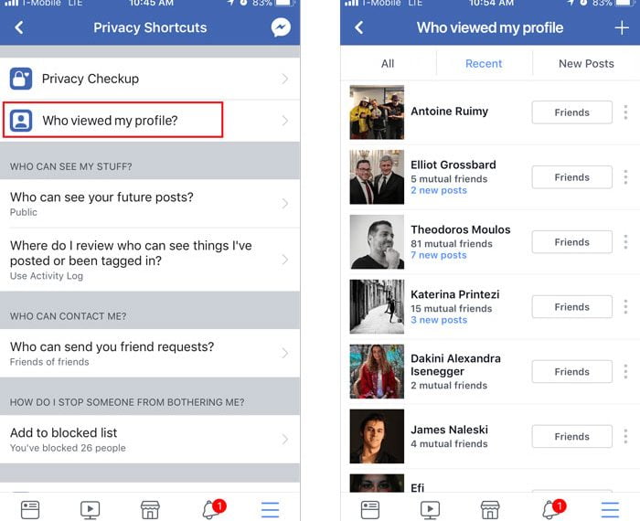 How to Know Who Viewed My Facebook Profile