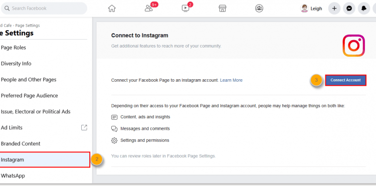 How to Link Instagram to a Facebook Business Page