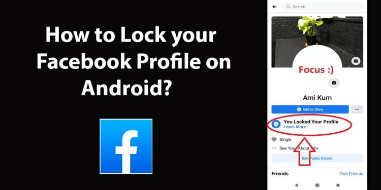 How to Lock Profile in Facebook Android