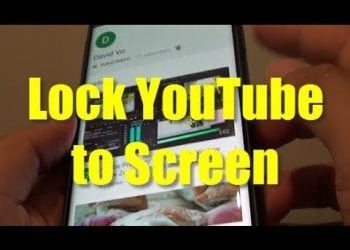 How to Lock YouTube Screen