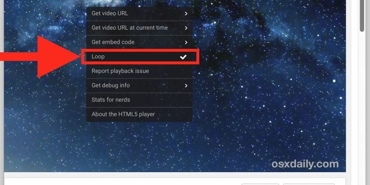 How to Loop a YouTube Video