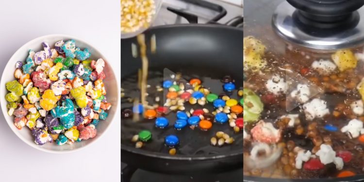 How to Make Chocolate TikTok Popcorn