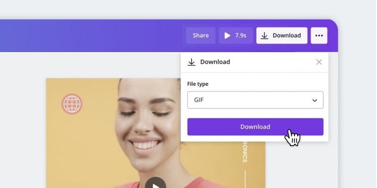 How to Make a GIF for Instagram Using Canva