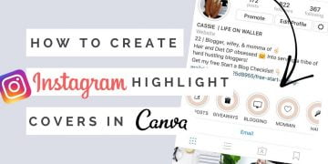 How to Make a Highlight on Instagram With Canva