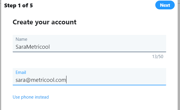 How to Make a Twitter Account