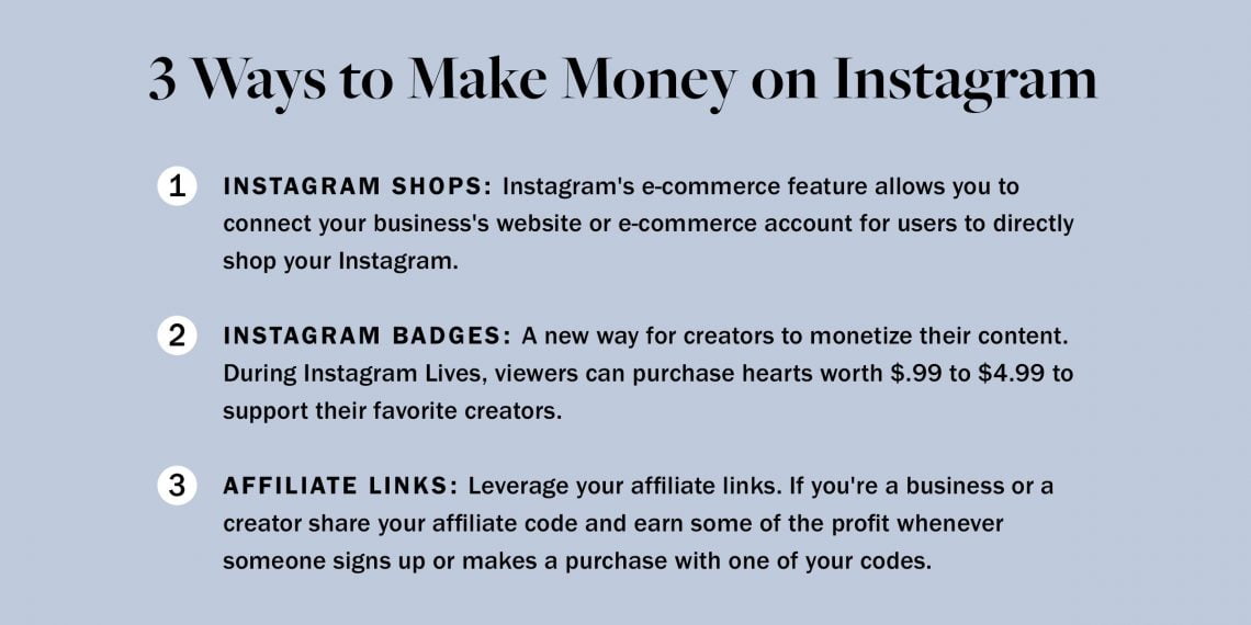 How to Monetize Instagram – 3 Ways to Make Money With Instagram
