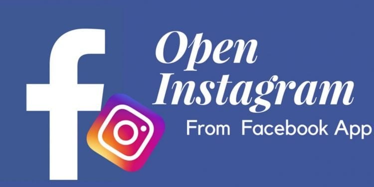 How to Open Instagram on Facebook