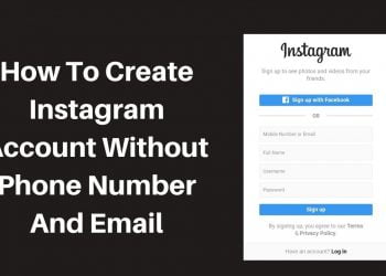 How to Open an Instagram Account Without a Phone Number