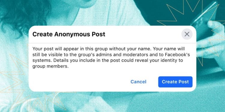 How to Post Anonymously on Facebook