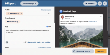 How to Post As a Page on Facebook