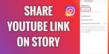 How to Post YouTube Link on Instagram Story