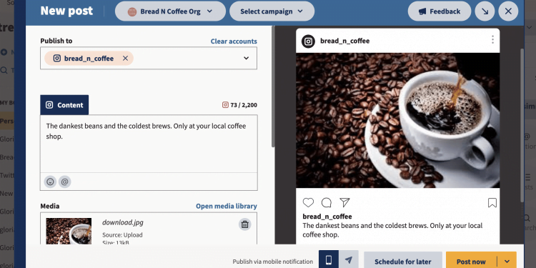 How to Post a Boomerang on Instagram Using Hootsuite Composer