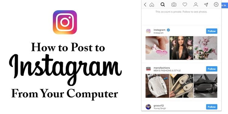 How to Post in Instagram on Your PC