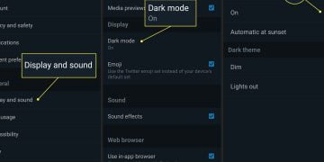 How to Put Twitter in Dark Mode