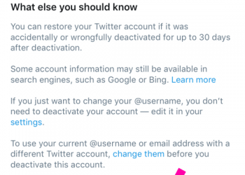 How to Quit a Twitter Account