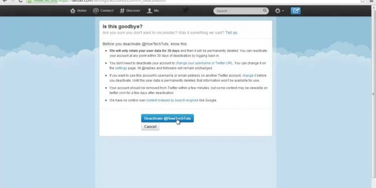 How to Reactivate a Twitter Account