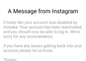 How to Recover Disabled Instagram Accounts