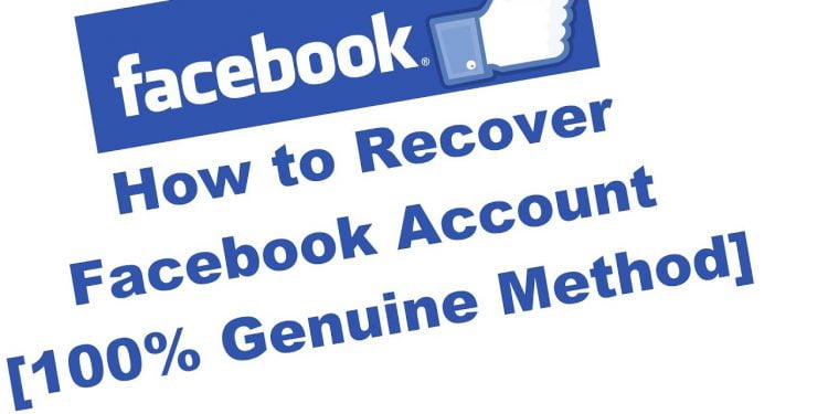 How to Recover Facebook Accounts