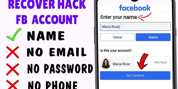 How to Recover Hacked Facebook Accounts Without Email