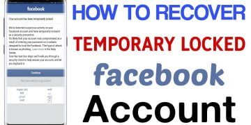 How to Recover a Blocked Facebook Account