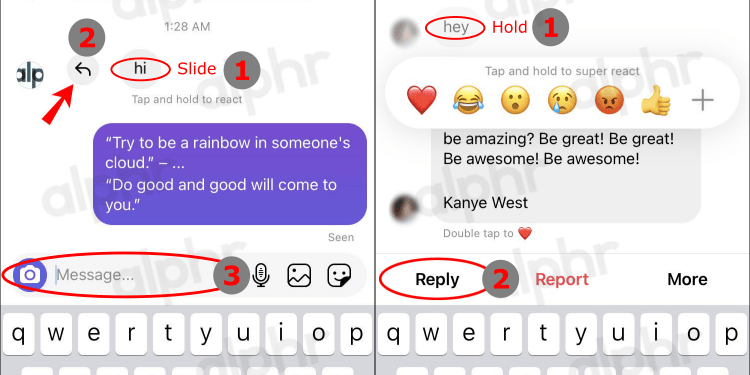 How to Reply to a Specific Message on Instagram
