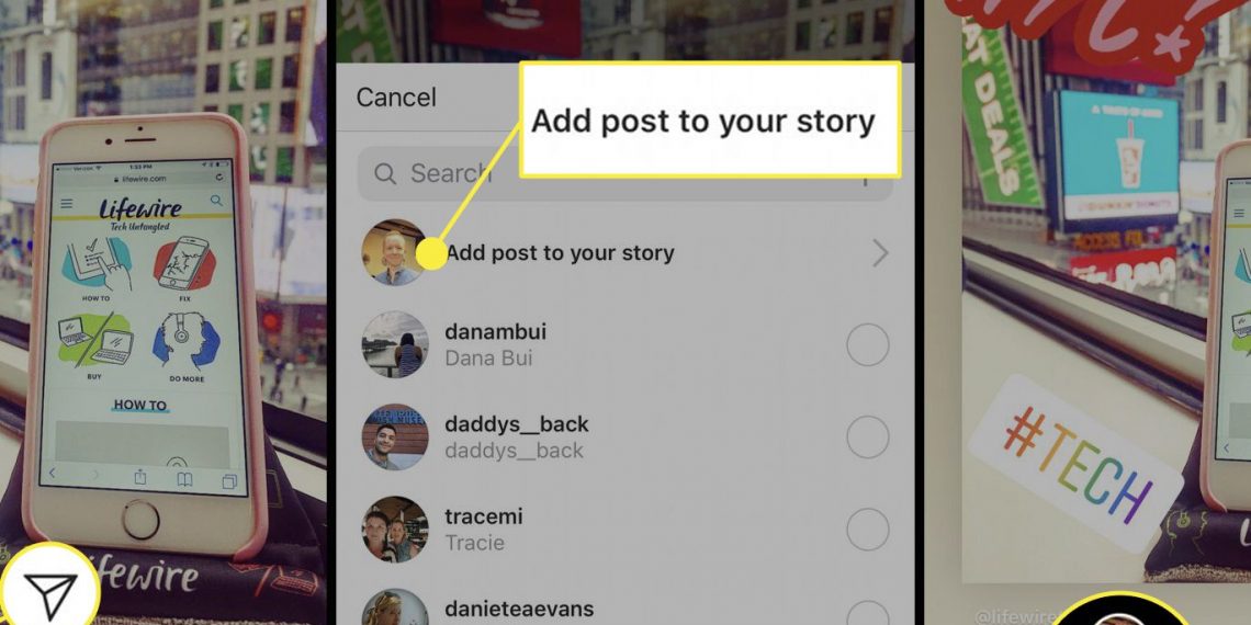 How to Repost Someone's Instagram Story - Zeru