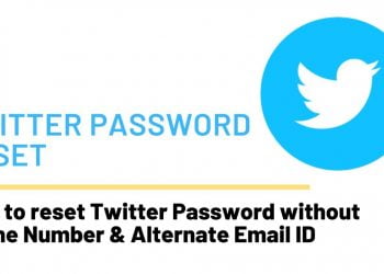 How to Reset Twitter Password Without Email Or Phone Number