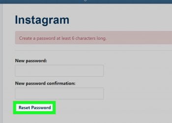 How to Reset Your Password on Instagram