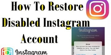 How to Restore an Instagram Account