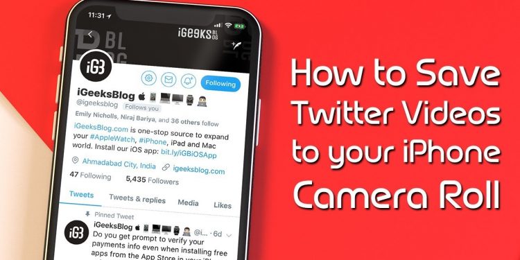 How to Save a Video Off Twitter
