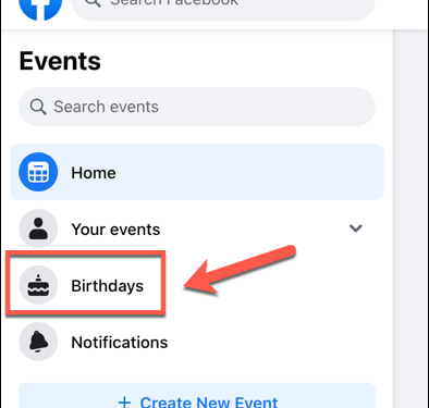 How to See Birthdays on Facebook