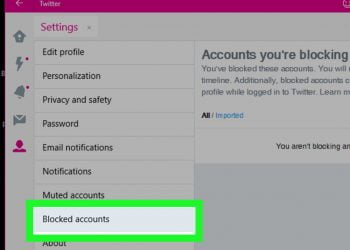 How to See Blocked Accounts on Twitter