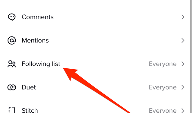 How to See Hidden Following List on TikTok