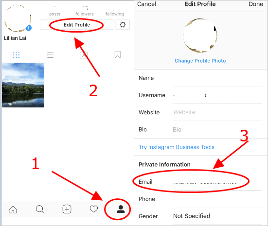 how to see instagram password without changing it?