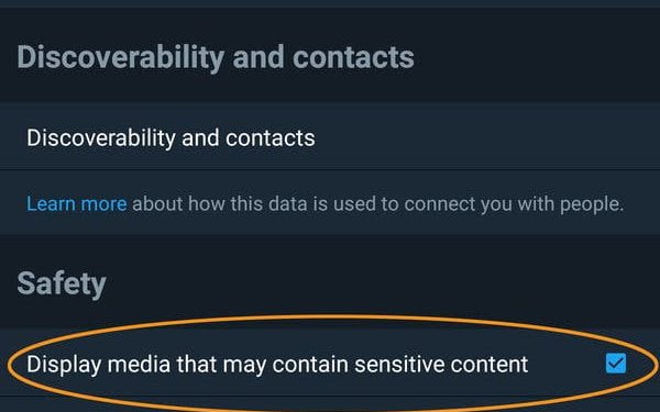How to See Sensitive Content on Twitter