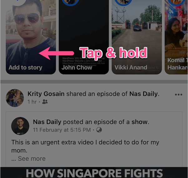 How to See Stories Archive on Facebook