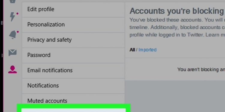How to See Who You Blocked on Twitter