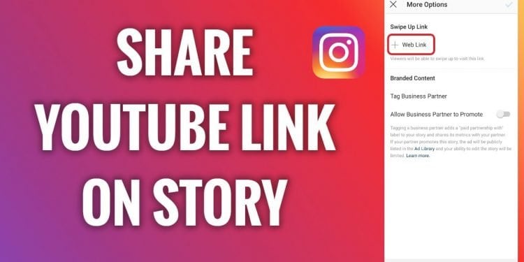 How to Share YouTube Links in Your Instagram Story