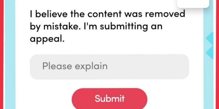 How to Submit an Appeal on TikTok