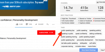 How to Tag YouTube Videos