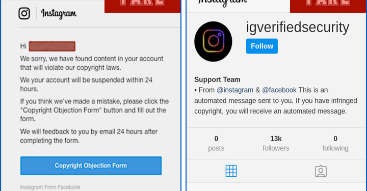 How to Tell a Scammer on Instagram