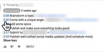 How to Timestamp YouTube Comments