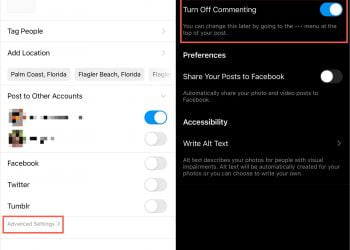 How to Turn Off Comments on Instagram