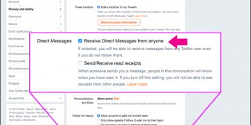 How to Turn Off DMs Phone on Twitter