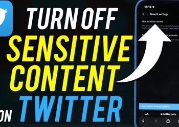 How to Turn Off Sensitive Content on Twitter