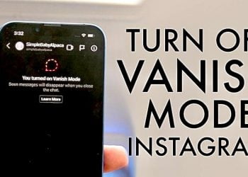 How to Turn Off Vanish Mode in Instagram
