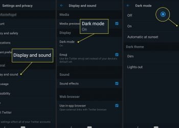 How to Turn on Dark Mode on Twitter