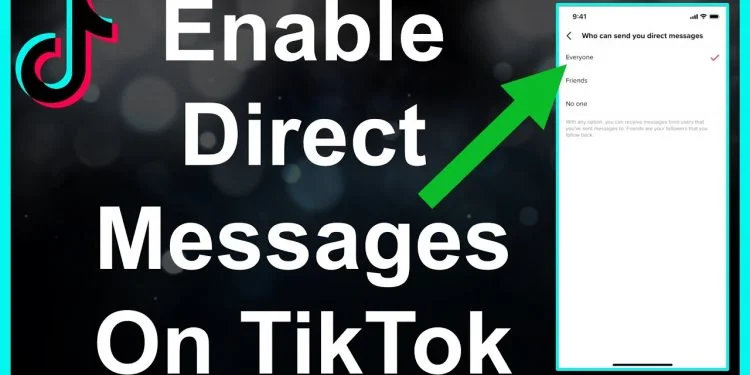 How to Turn on Direct Messages on TikTok