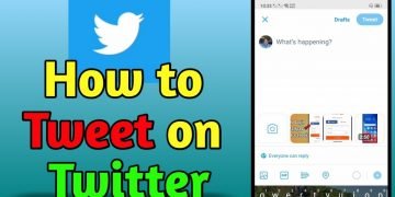 How to Tweet on Twitter App