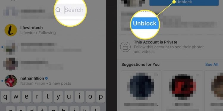How to Unblock Someone on Instagram